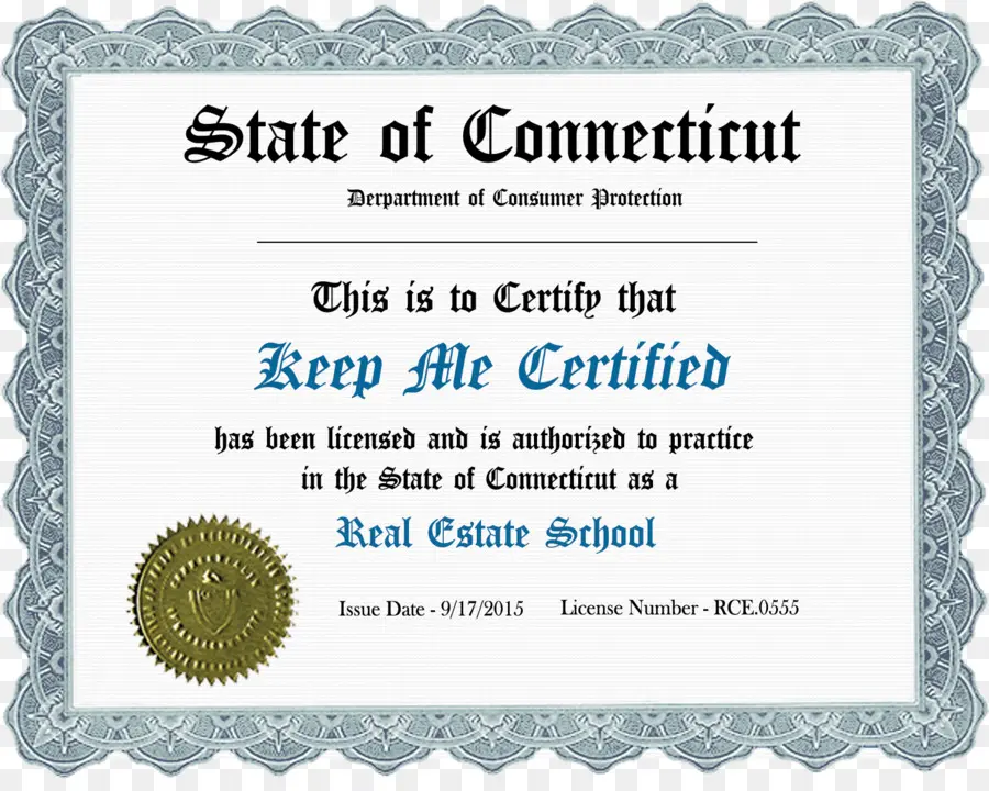 Certificado，Licencia PNG