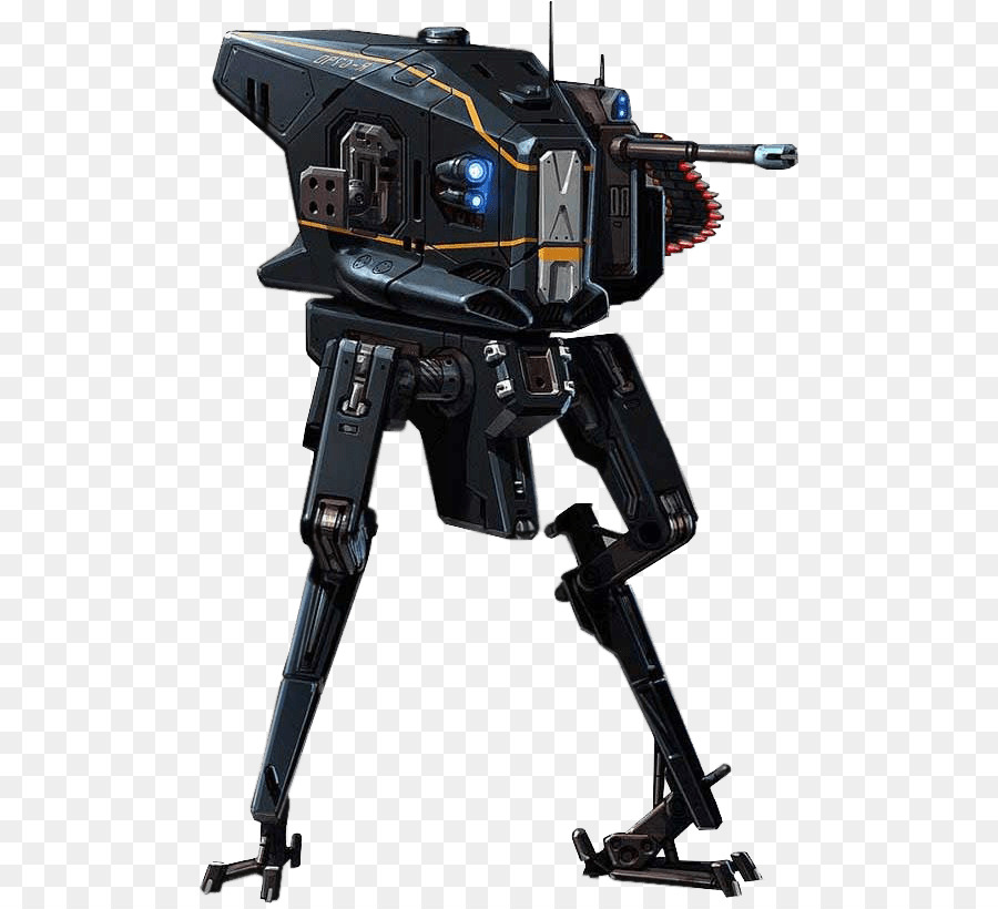 Ametralladora，Robot PNG