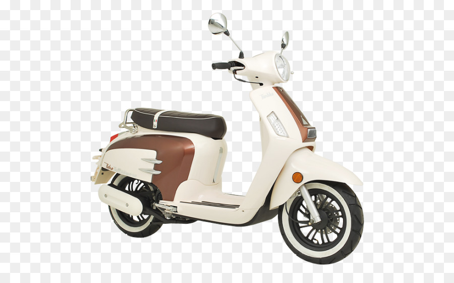 Vespa Blanca，Scooter PNG