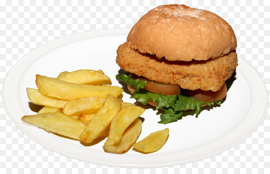 Hamburguesa Y Papas Fritas，Hamburguesa PNG