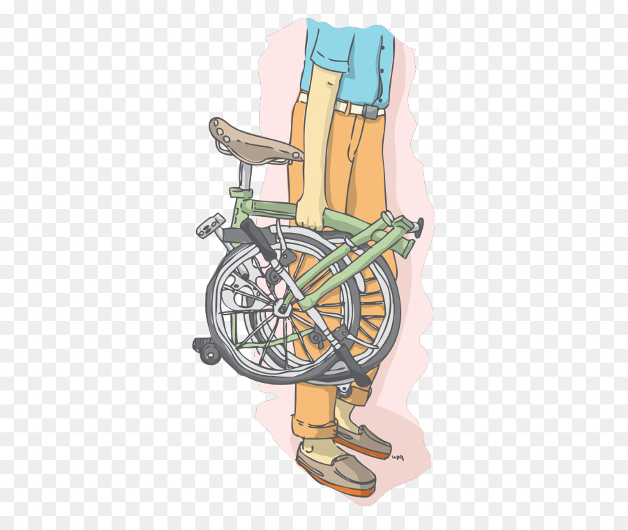 Bicicleta Plegada，Plegable PNG