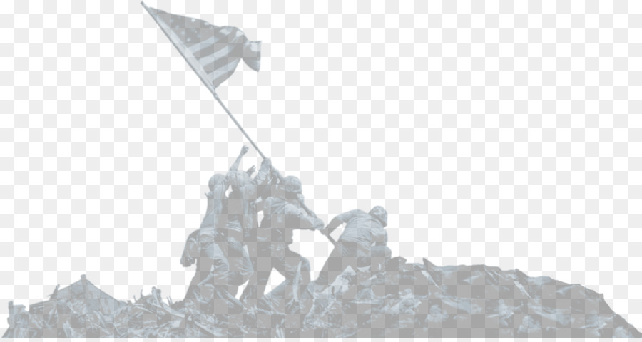 Monte Suribachi，Levantando La Bandera En Iwo Jima PNG