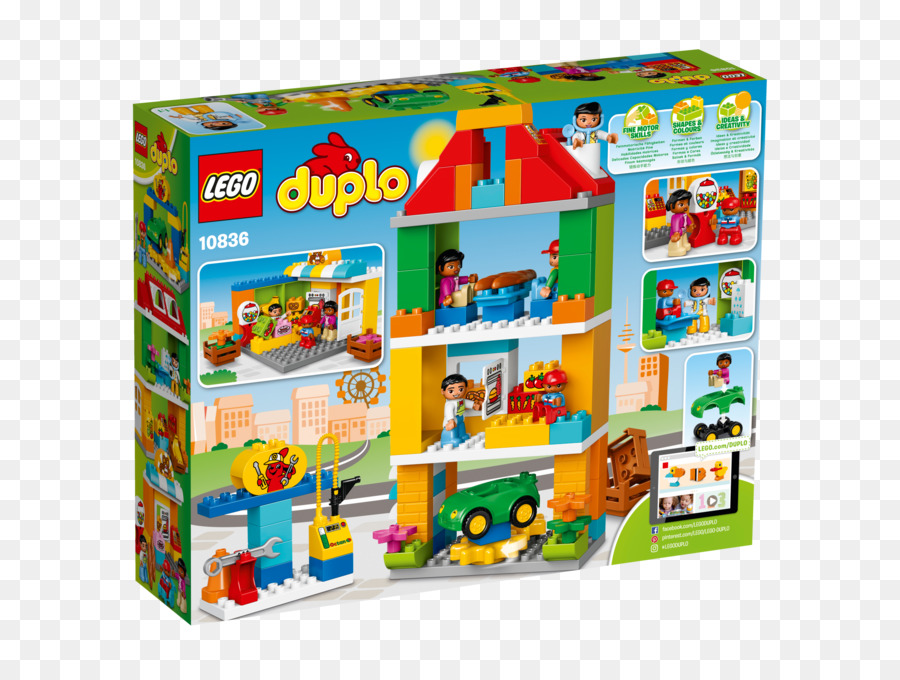 Amazoncom，Lego 10836 Duplo Plaza De La Ciudad PNG