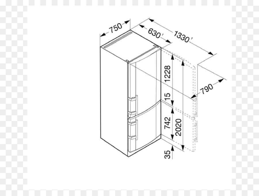 Liebherr，Refrigerador PNG