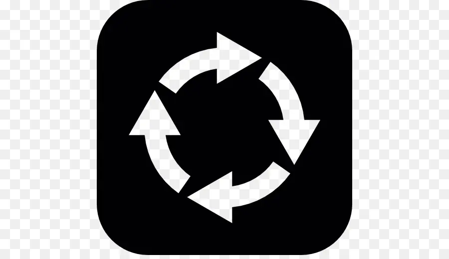 Reciclar Flechas，Circular PNG