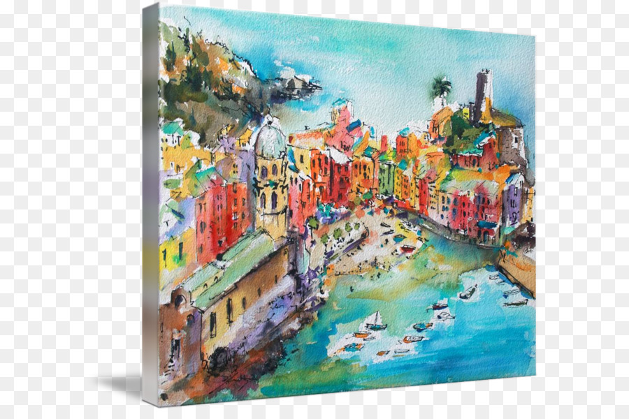 Vernazza，Pintura PNG