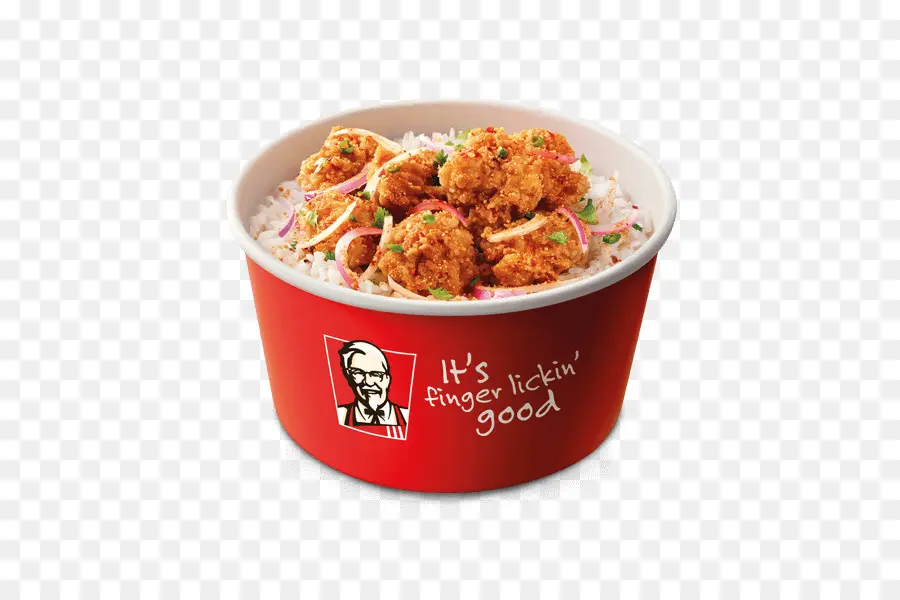 Tazón De Comida Kfc，Pollo Frito PNG