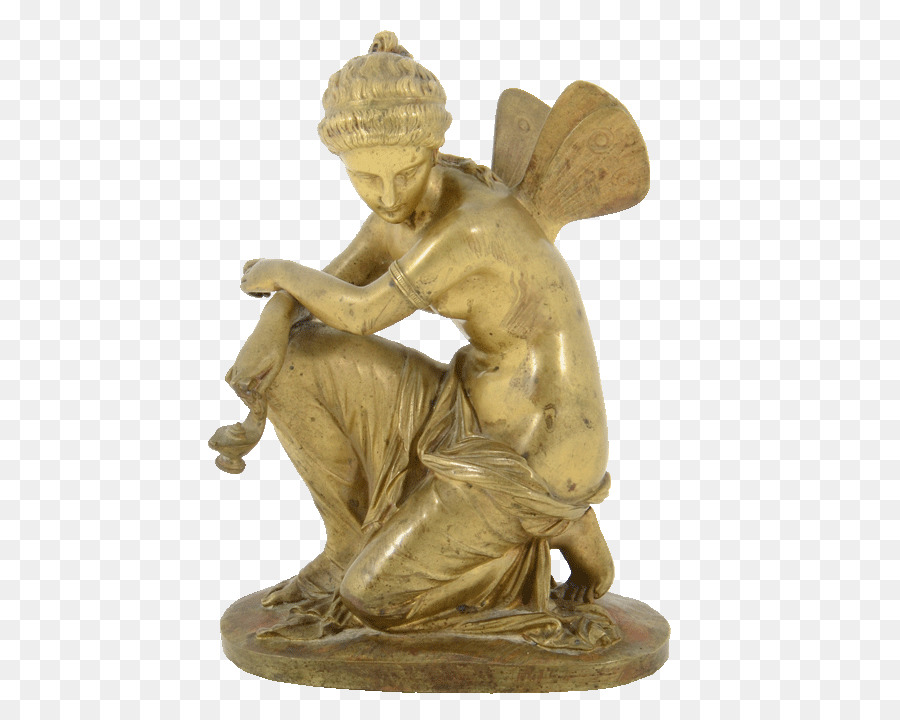 Escultura De Bronce，Cupido Y Psique PNG