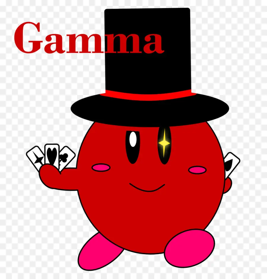 Personaje De Dibujos Animados Rojo，Sombrero De Copa PNG