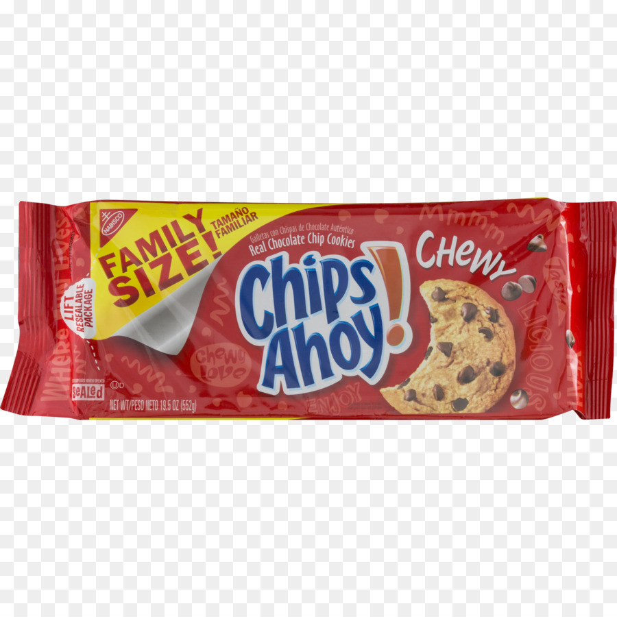 Galletas De Chispas De Chocolate，Chips Ahoy PNG