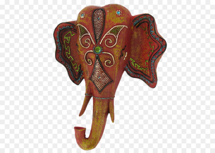 Cabeza De Elefante Decorativa，Elefante PNG