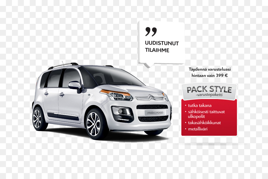 Parachoques，Citroen C3 Picasso PNG