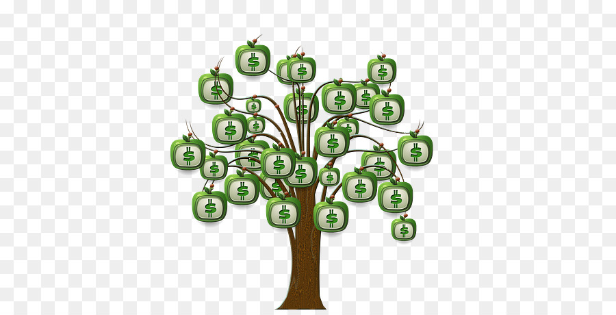 árbol Del Dinero，Dolares PNG