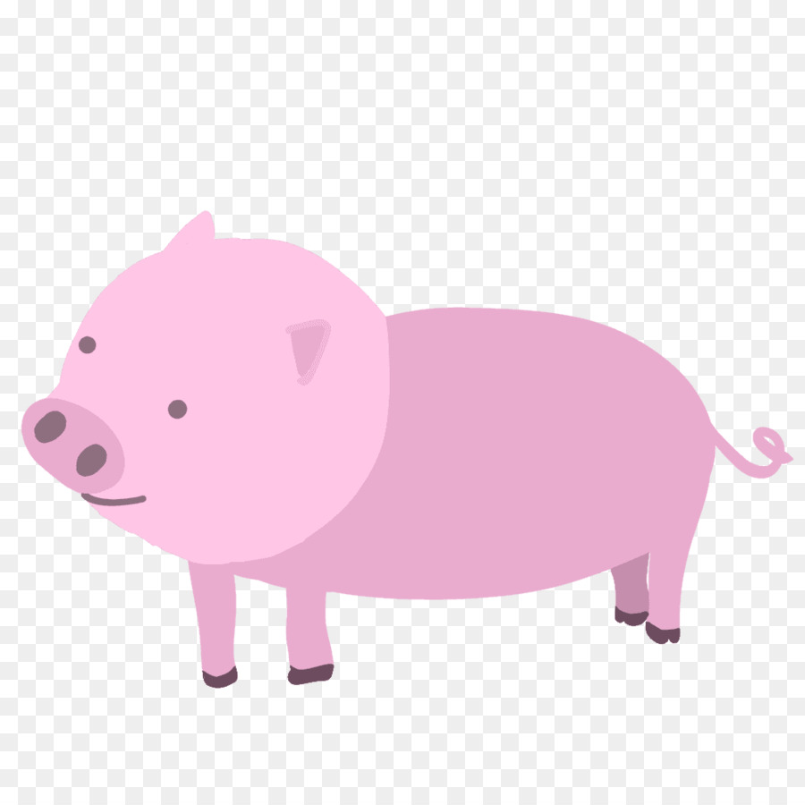 Cerdo Rosa，Dibujos Animados PNG