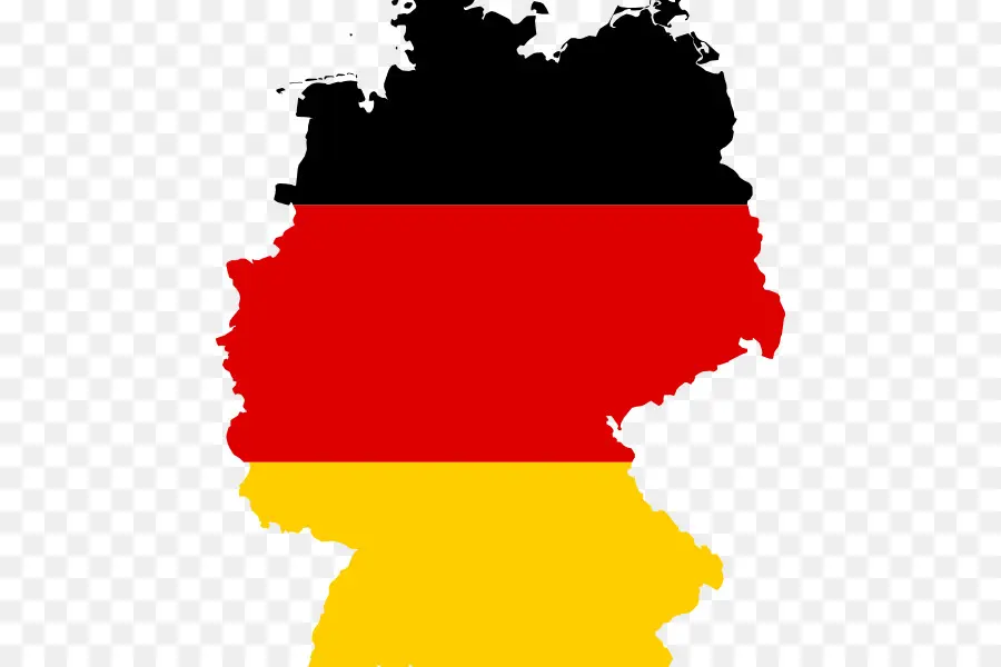 Mapa De Alemania，Bandera PNG