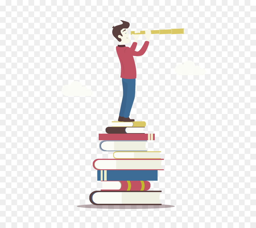 Hombre En Libros，Libros PNG