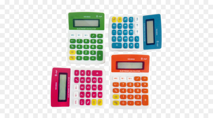 Calculadoras Coloridas，Matemáticas PNG