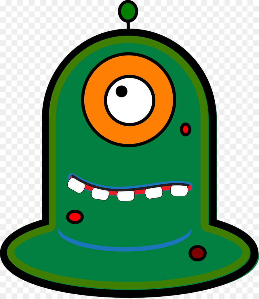 Extraterrestre Verde，Un Ojo PNG