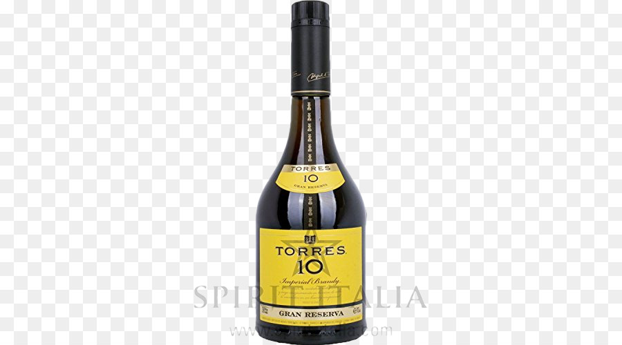 Torres 10 Botella，Brandy PNG