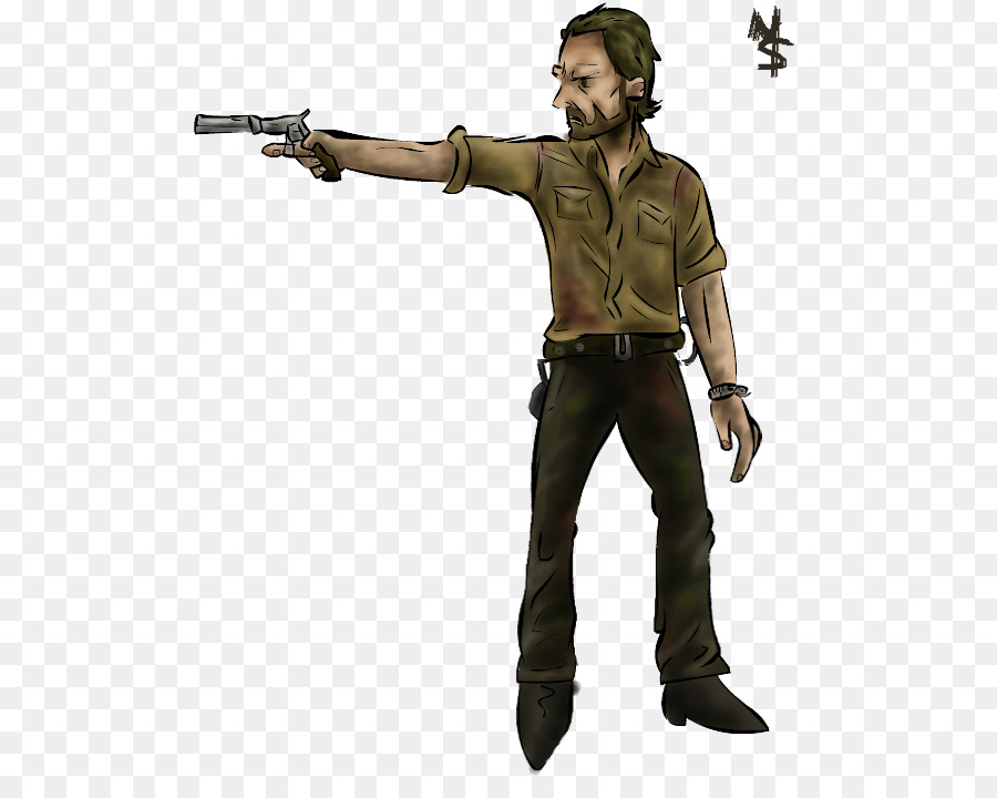 Rick Grimes，Daryl Dixon PNG