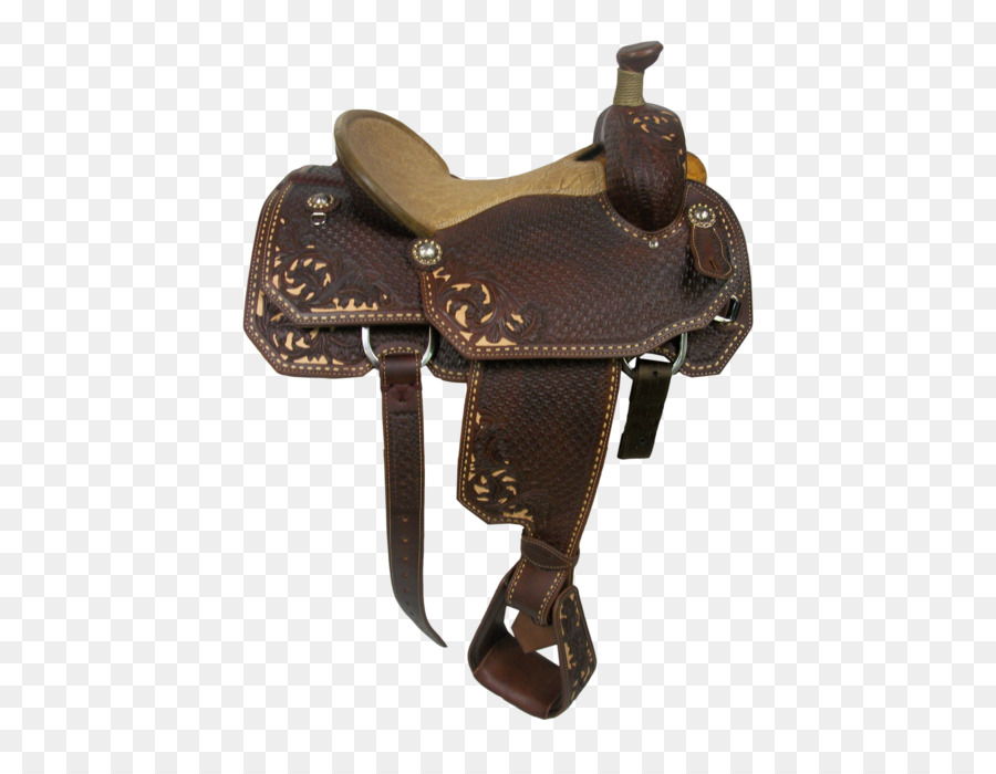 Silla De Cuero，Caballo PNG