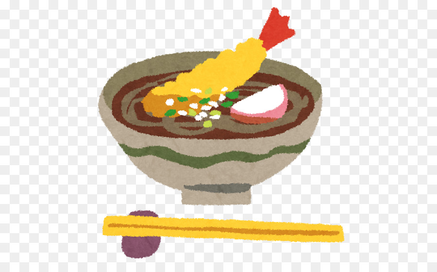 Toshikoshi Soba，Tempura PNG