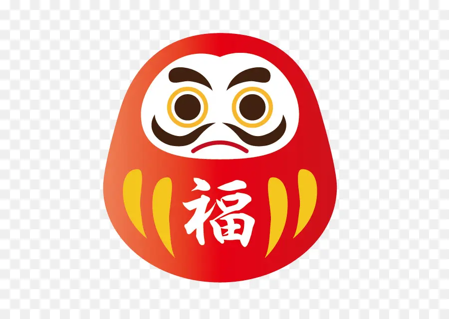 Muñeca Daruma Roja，Japonés PNG