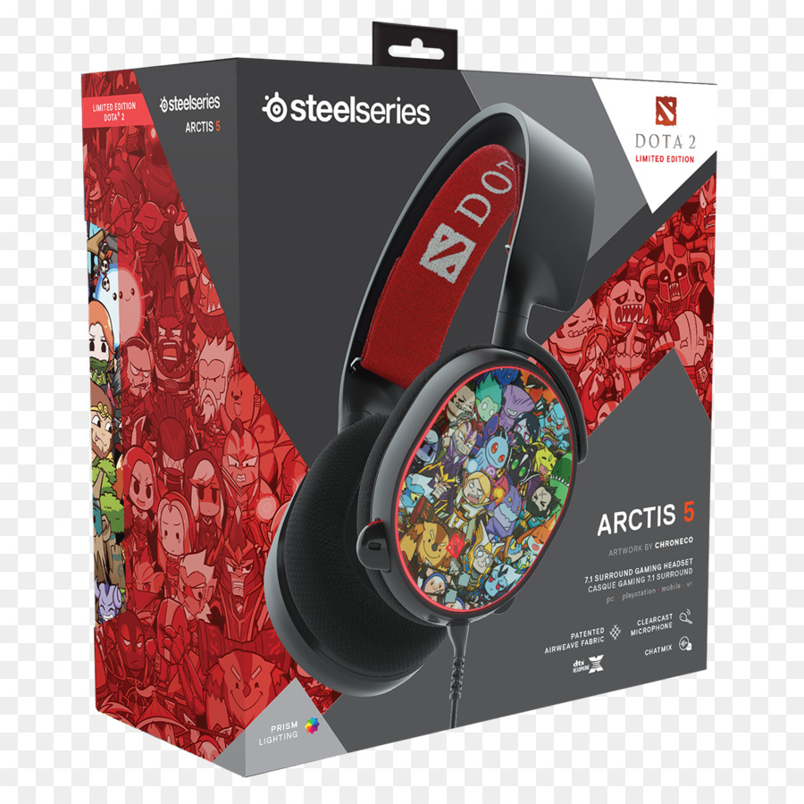 Steelseries Arctis 3，Negro PNG