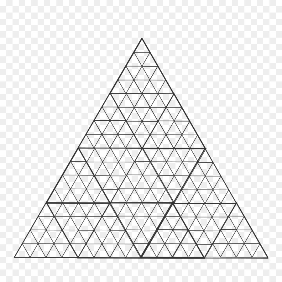 Estructura Triangular，Geométrico PNG