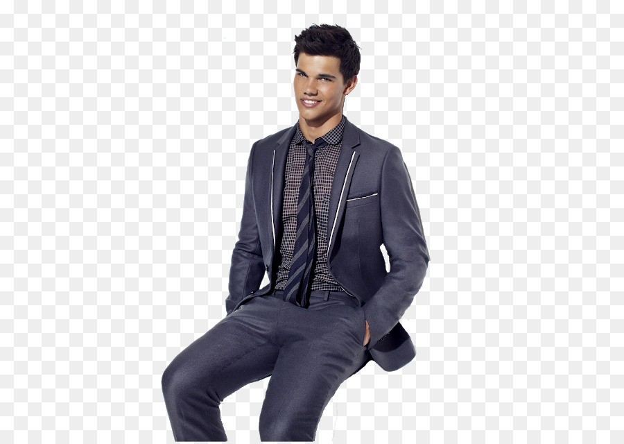 Hombre De Traje Gris，Formal PNG