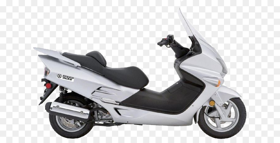 Motocicleta Blanca，Bicicleta PNG