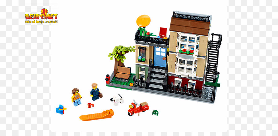 Lego 31065 Creador De Park Street Townhouse，Lego Creator PNG