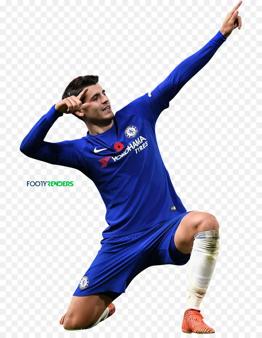 Álvaro Morata，201718 De La Premier League PNG