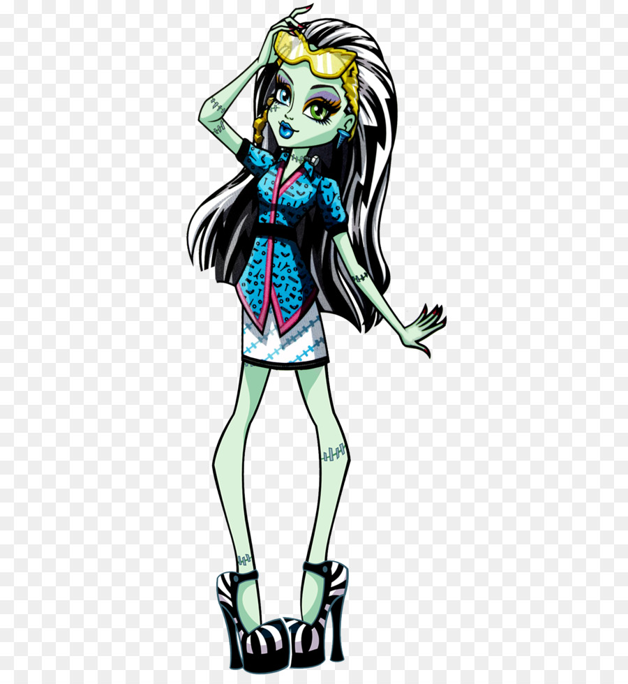 Frankie Stein，Clawdeen Wolf PNG