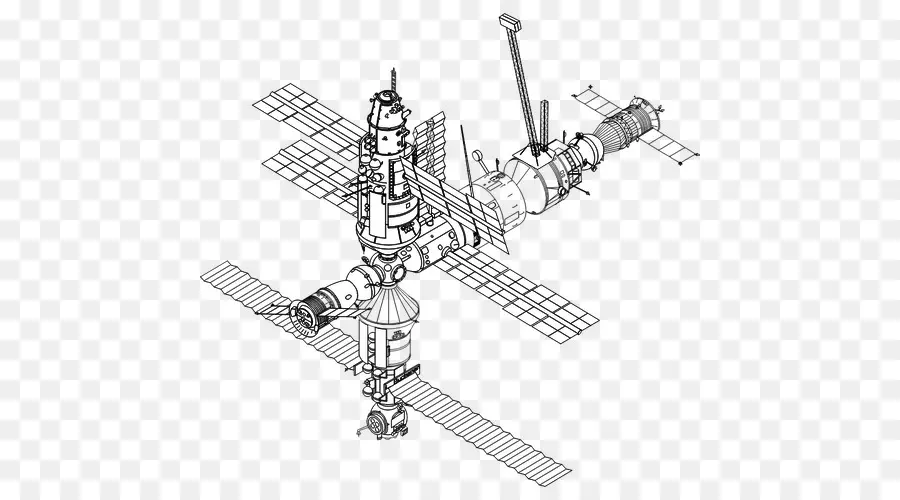 Estación Espacial，Satélite PNG