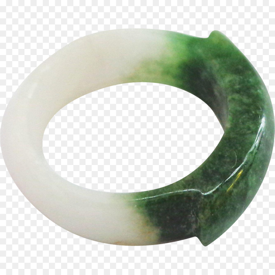 Brazalete De Jade Verde Y Blanco，Pulsera PNG