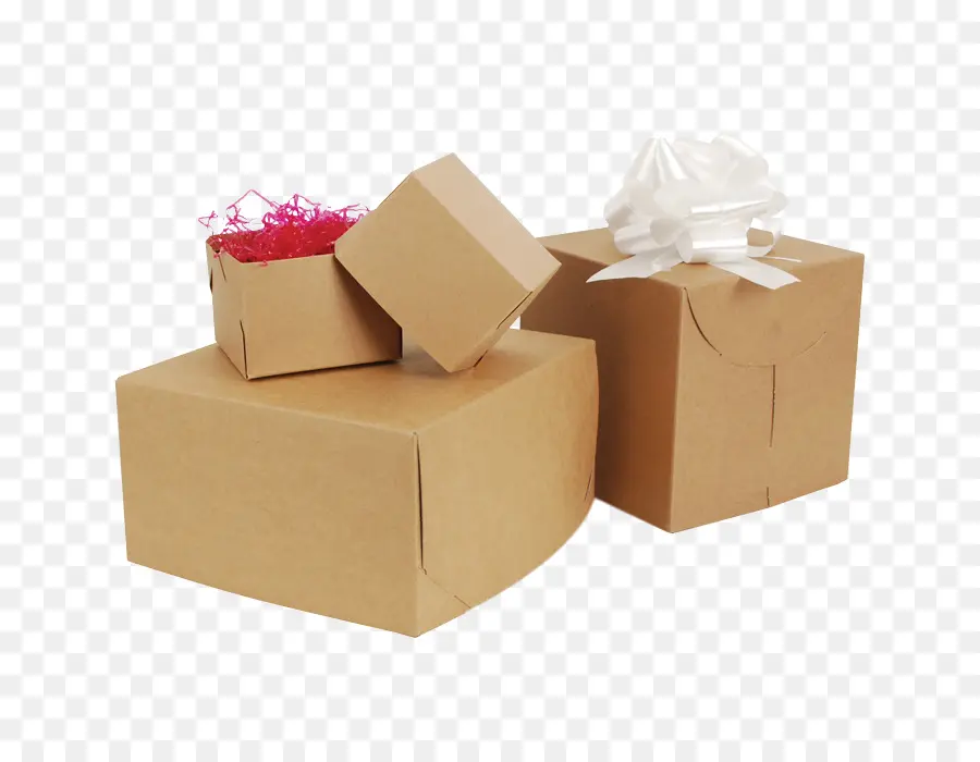 Cajas De Cartón，Regalo PNG