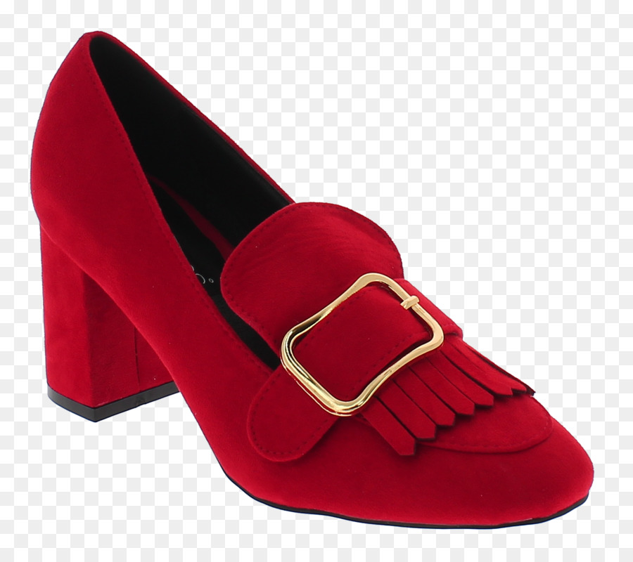 Slipon Zapato，Rojo PNG