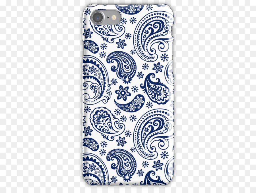 Paisley，Azul Y Blanco De Cerámica PNG