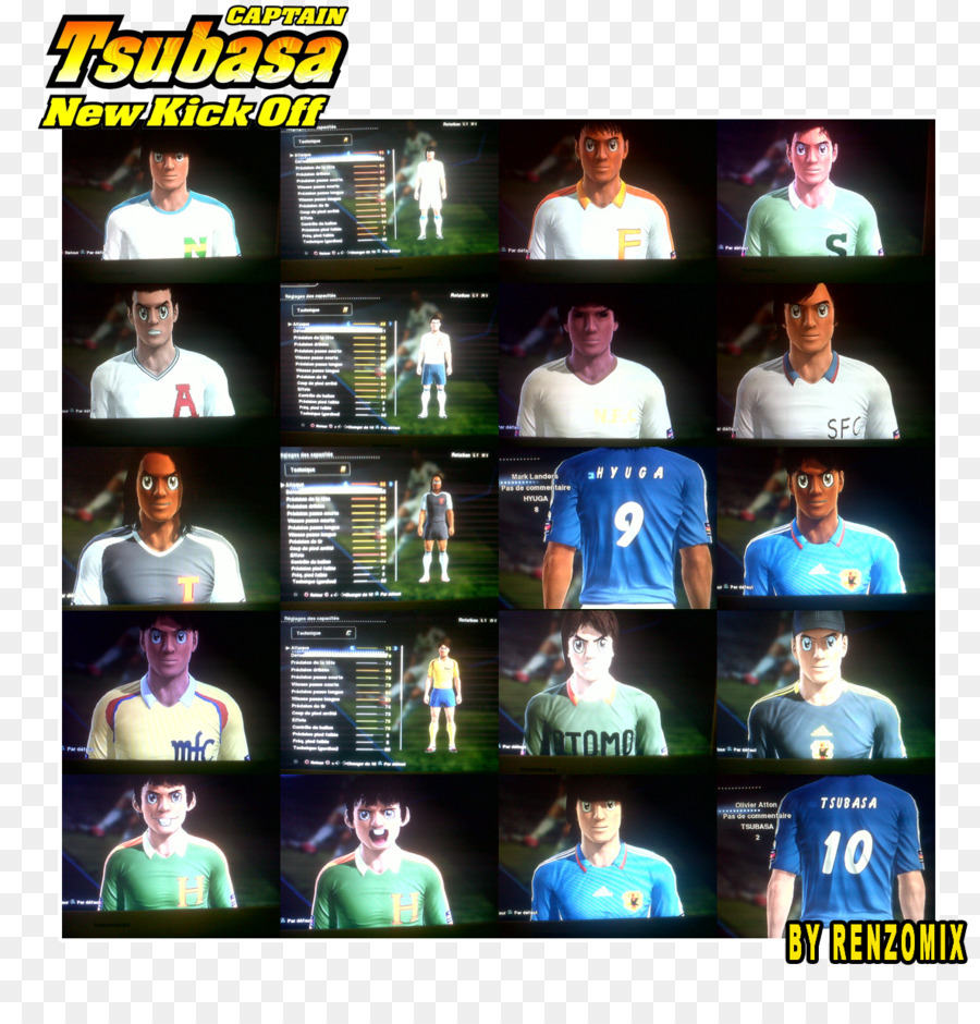 Personajes Del Capitán Tsubasa，Fútbol PNG