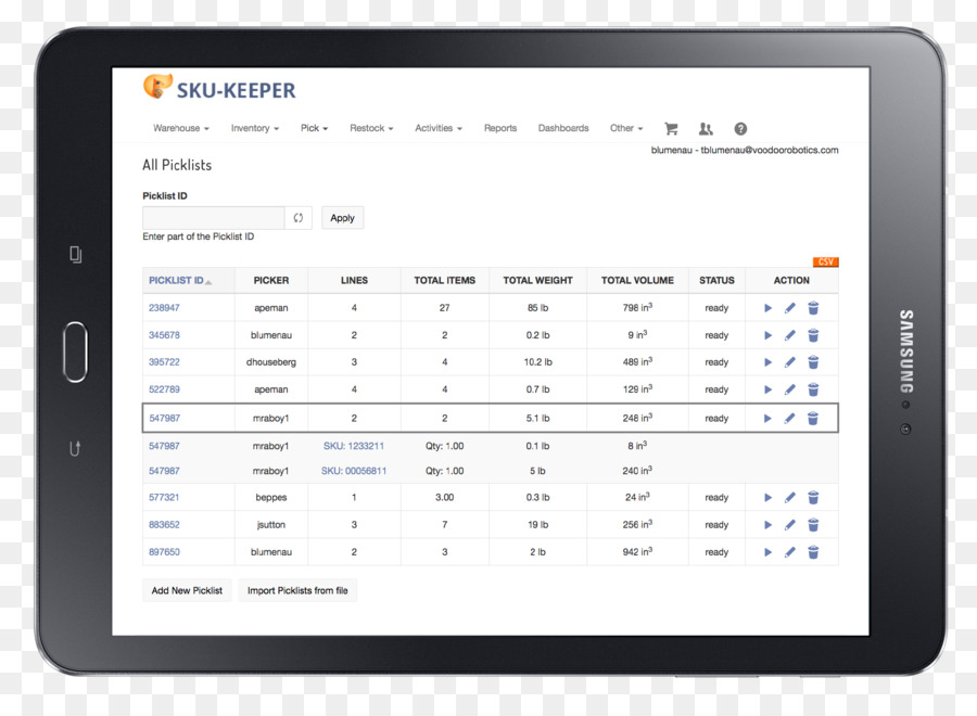 Dispositivo De Visualización，Software De Gestión De Inventario PNG