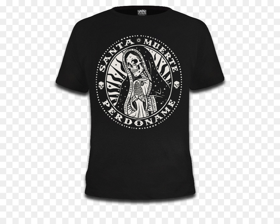 Camiseta Santa Muerte，Vestir PNG