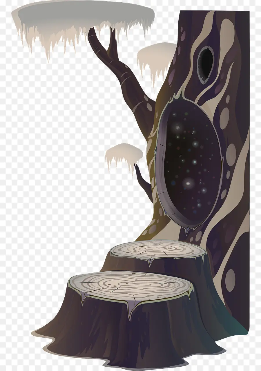 Árbol，Tocón De árbol PNG