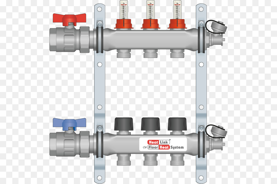Sistema De Calefacción Por Suelo Radiante，Tubería PNG