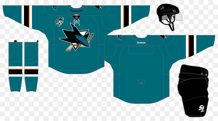 San Jose Sharks，La Liga Nacional De Hockey PNG