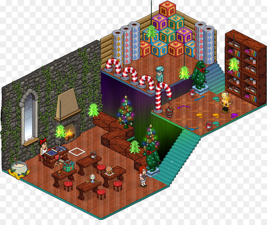 Habbo，Santa Claus PNG