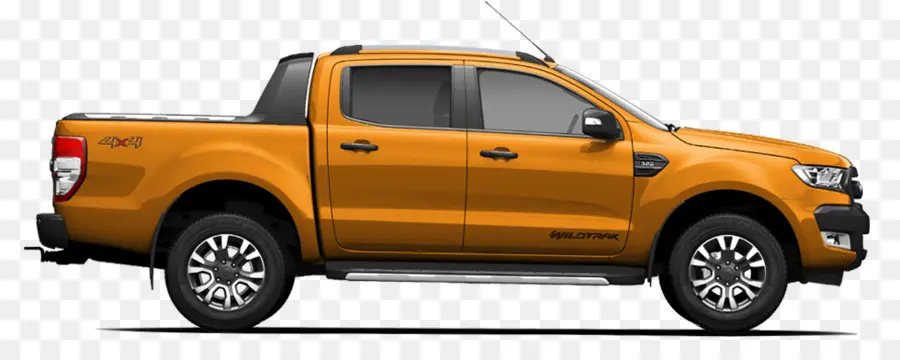 Camioneta Naranja，Auto PNG