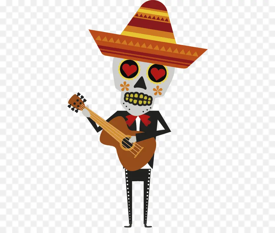 La Calavera Catrina，Calavera PNG