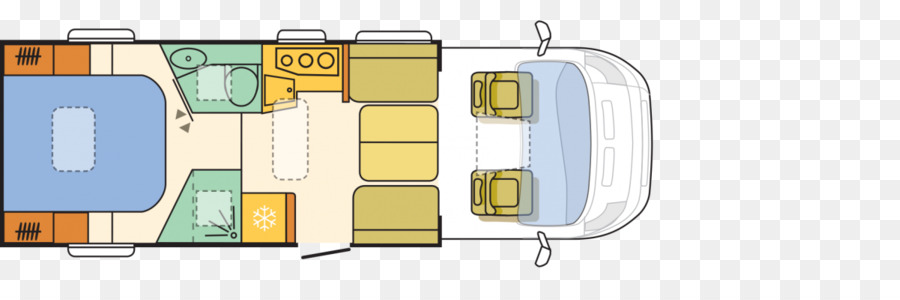 Disposición De La Autocaravana，Camper PNG