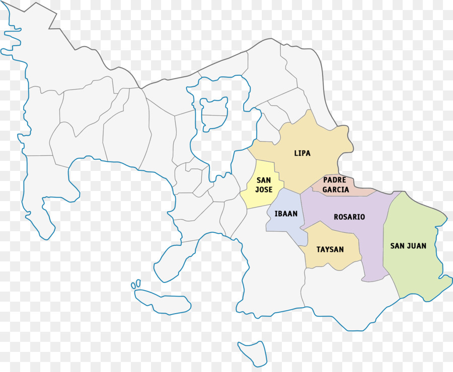 Mapa，Regiones PNG